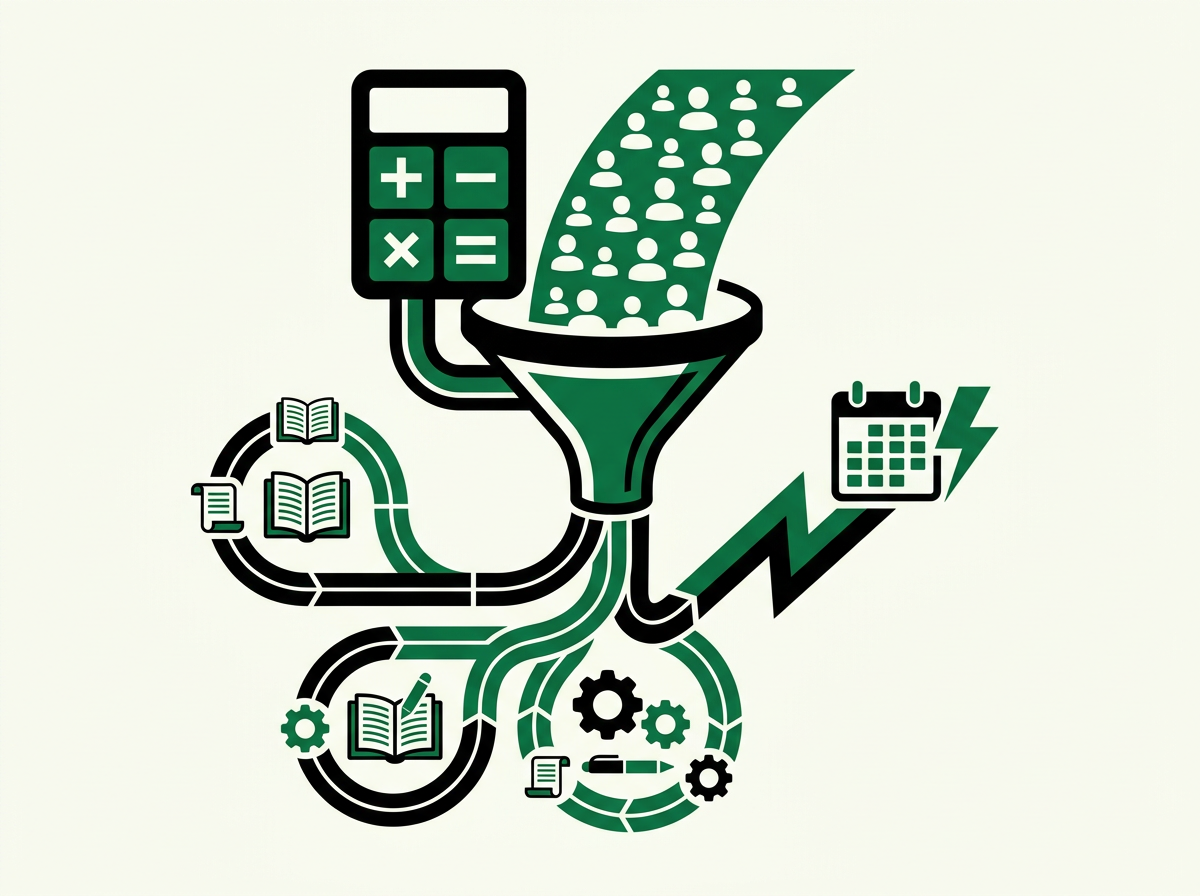 Automating follow-up for AI ROI calculator lead magnets
